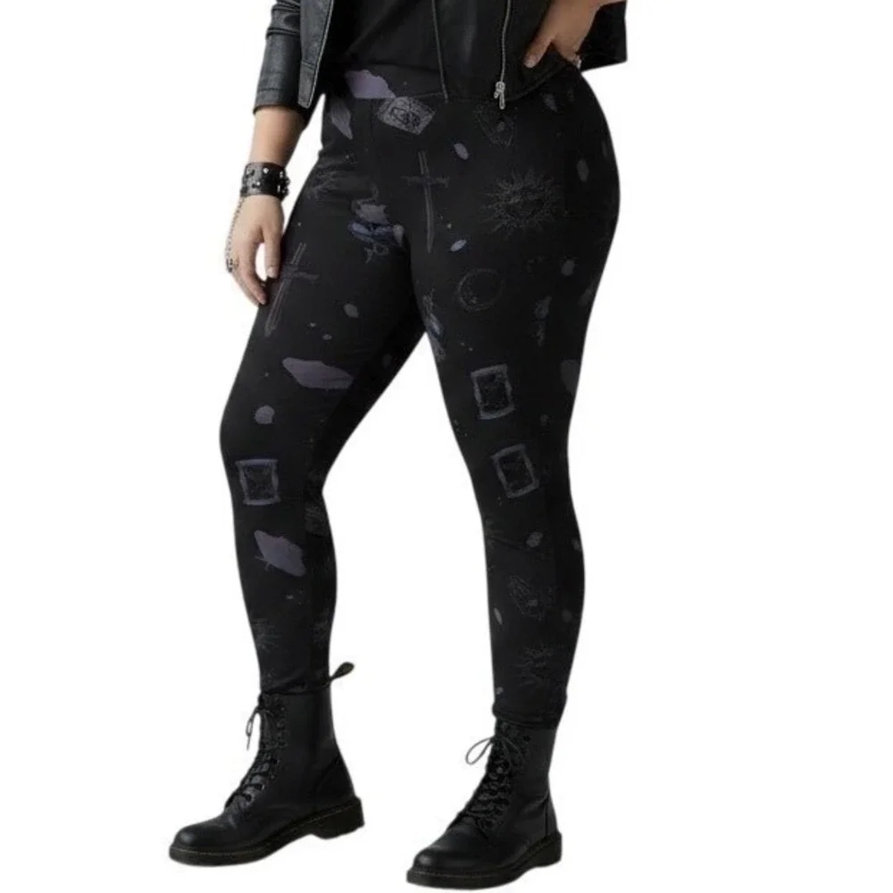 TORRID‎ Celestial Mystic Graphic Full-Length Leggings w/Pockets NWT Size 5X
